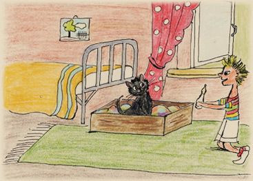 Bajki Danusi- o kocie i fajce