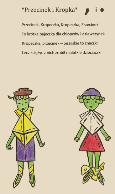 Bajki danusi - przecinek i kropka